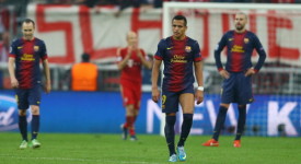 FC Bayern Muenchen v Barcelona - UEFA Champions League Semi Final: First Leg