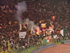 curva sud olimpico tifosi della roma