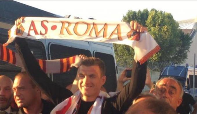 Dzeko alla Roma