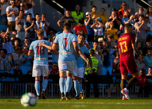 Celta Vigo-Roma 4-1, una Roma inguardabile sparisce dal campo dopo soli 45′