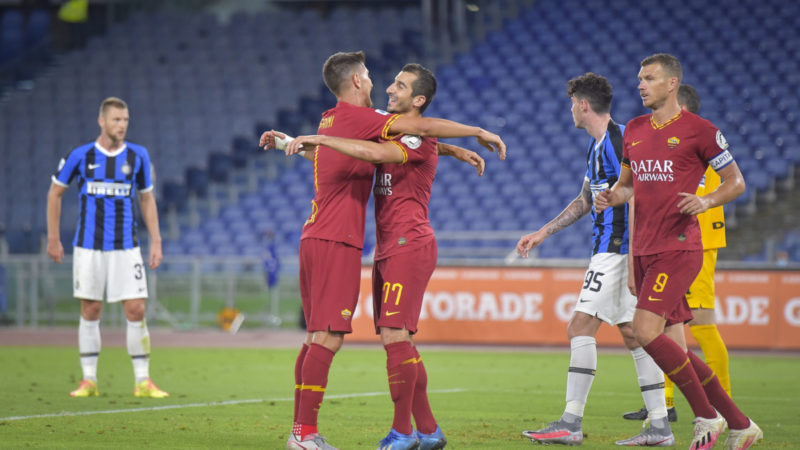 Le pagelle di Roma-Inter: super Mkhitaryan, Spinazzola rovina tutto